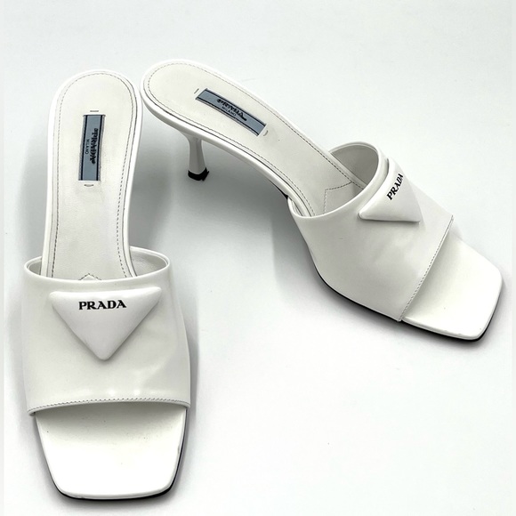 PRADA Leather Sandals - Picture 4 of 9